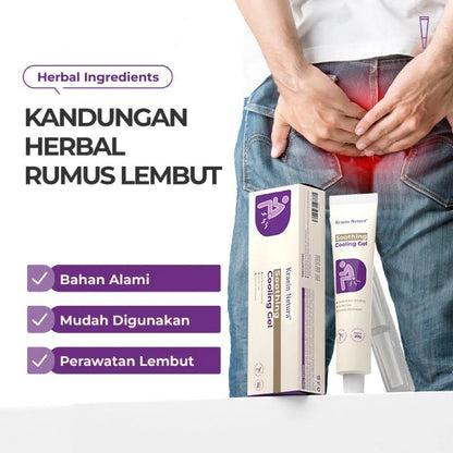 Soothing Gel for sensitive areas Care, and Cream for Itching, Swelling, Burning and Discomfort Relief -and make it strong